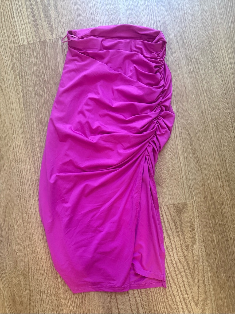 superdown Hot Pink Stretch Skirt
